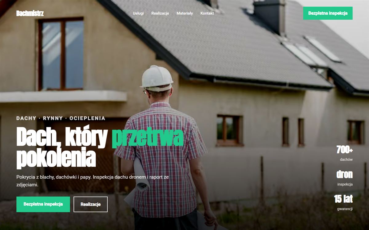 Projekt przykładowy: Dachmistrz