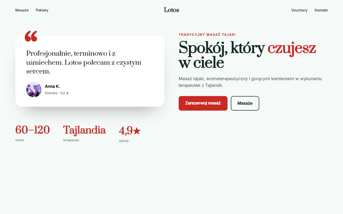 Projekt przykładowy: Lotos