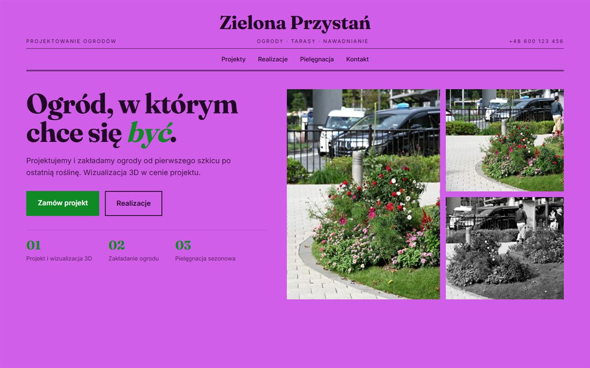 Projekt przykładowy: Zielona Przystań
